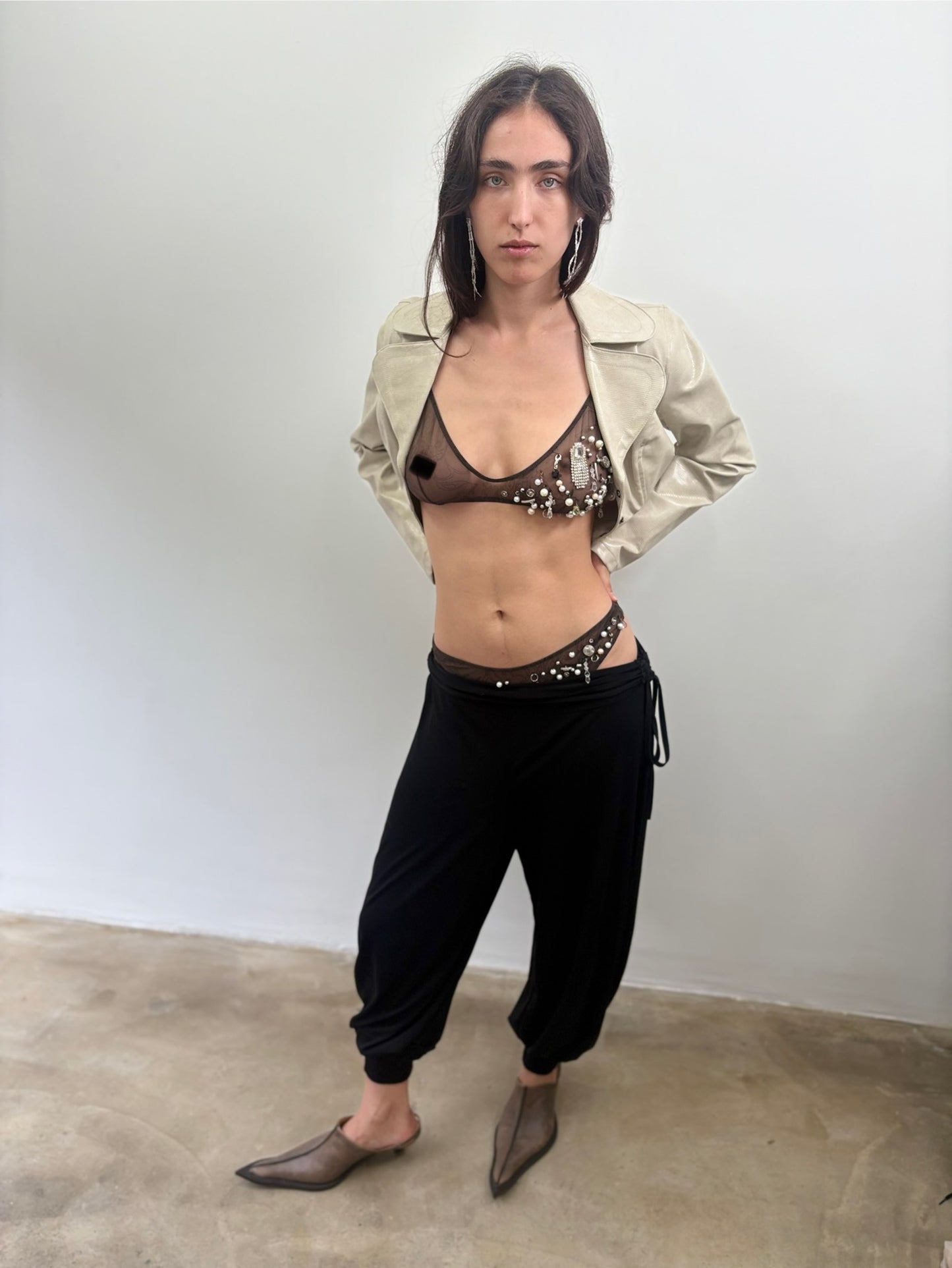 SERICA Upcycled Jewelry Lingerie Set (S)