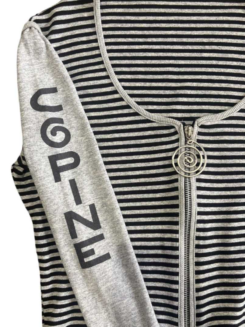 COP COPINE SPIRAL ZIP TOP (M)