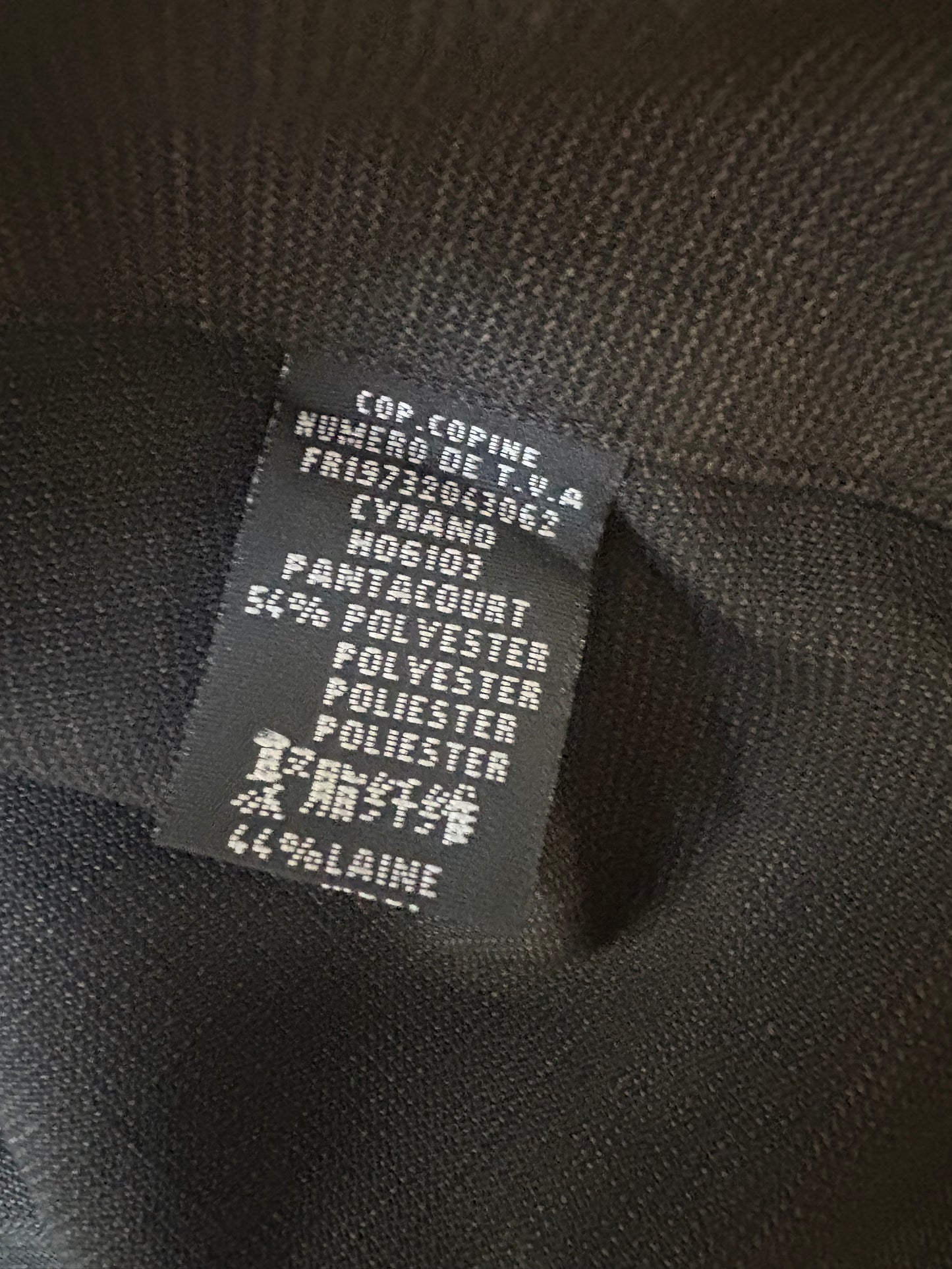 COP COPINE WOOL CROPPED PANTS (S)