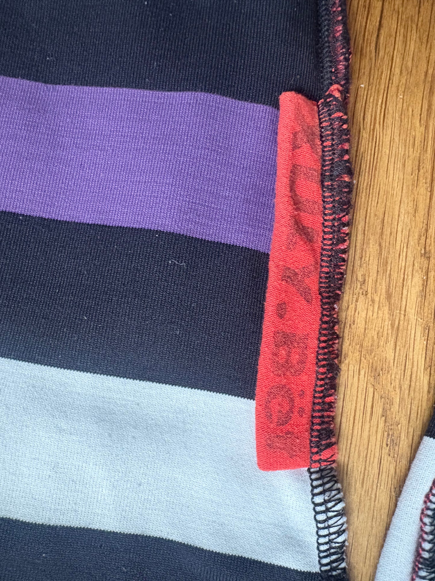 XULY BET STRIPED ZIP JACKET (S)