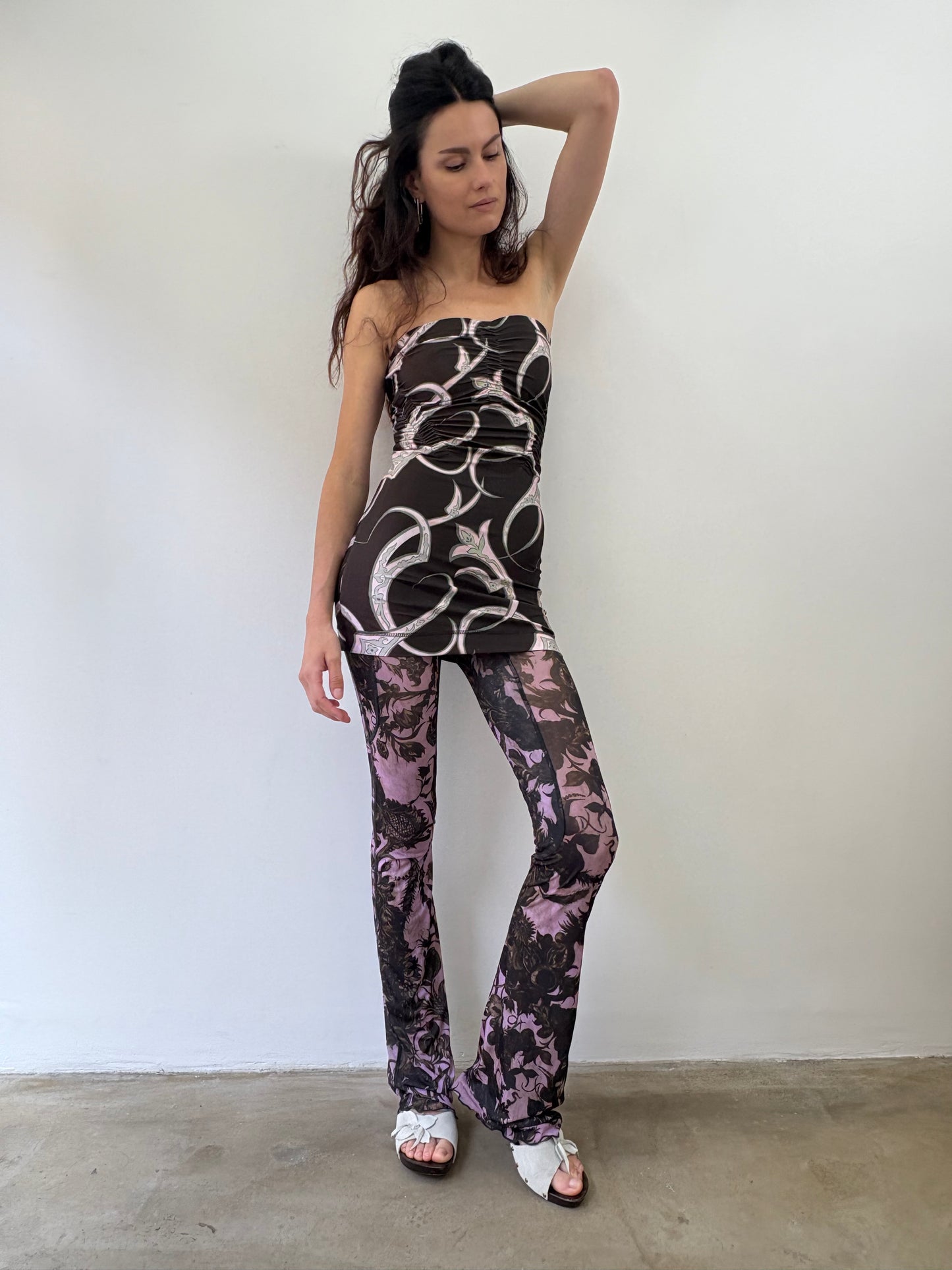 KNWLS BUSTIER MINI DRESS (S)