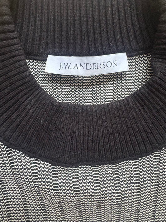 J.W.ANDERSON ORBITAL KNIT VEST (M)