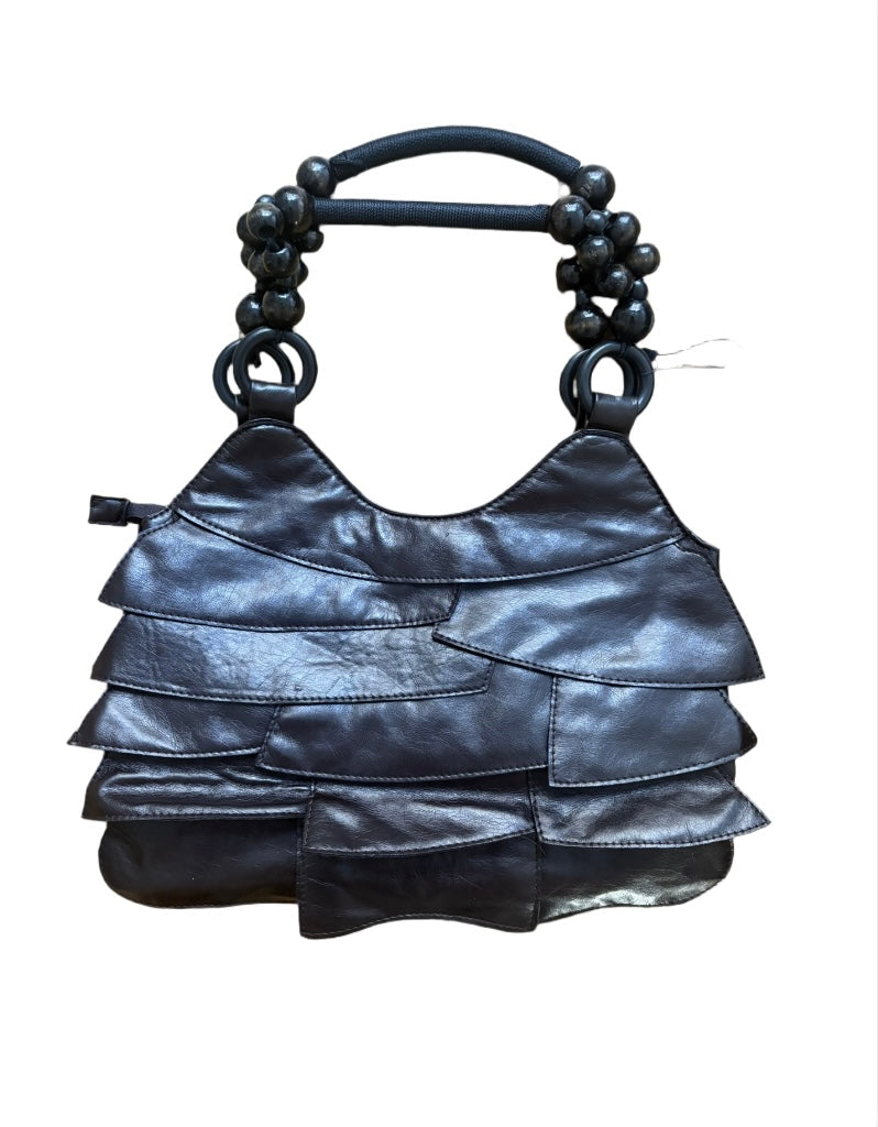 VINTAGE LAYERED BAG DARK BROWN