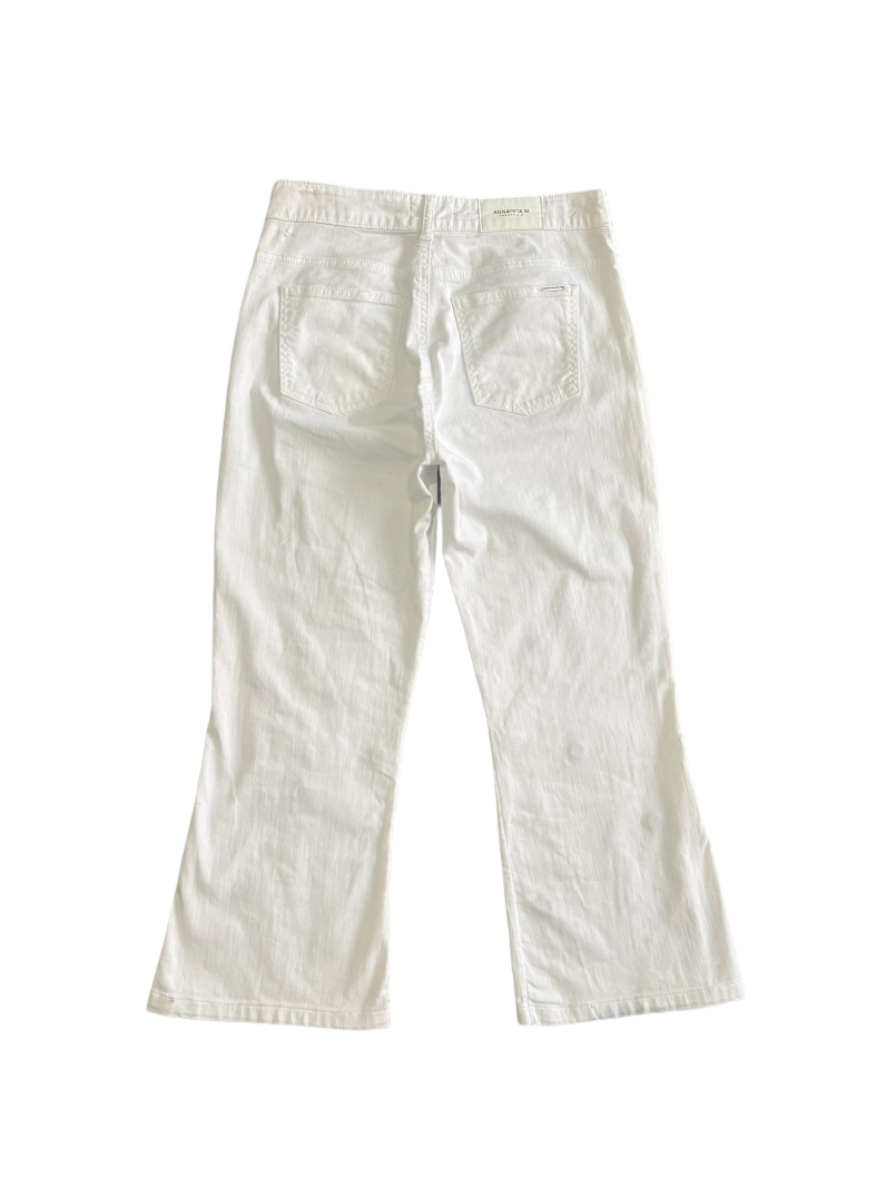 ANNARITA N EYELET EMBELLISHED PANTS (S)