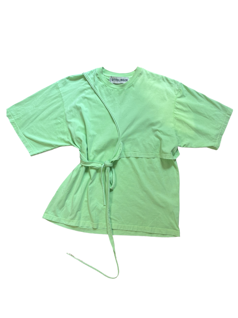 OTTOLINGER NEON GREEN TEE (S)
