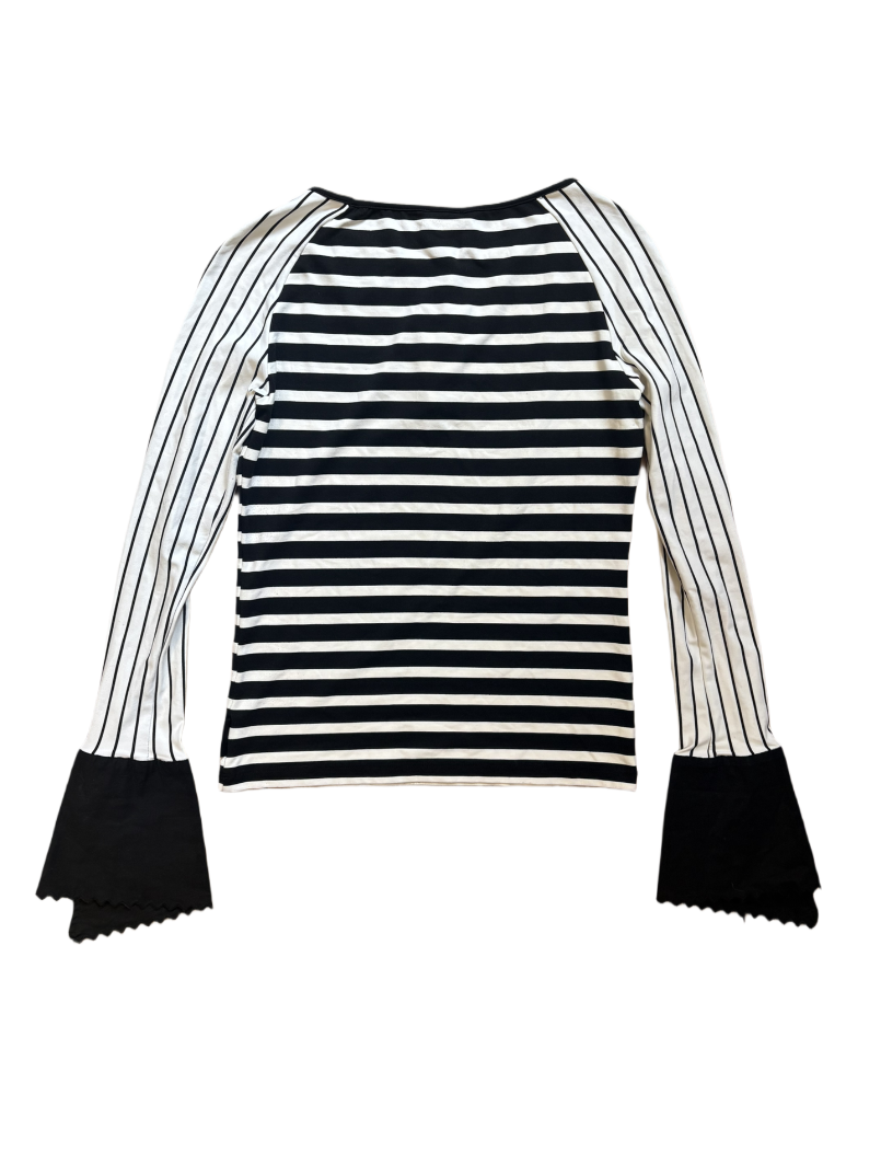 GIANFRANCO FERRE STRIPED LONG SLEEVES (S)