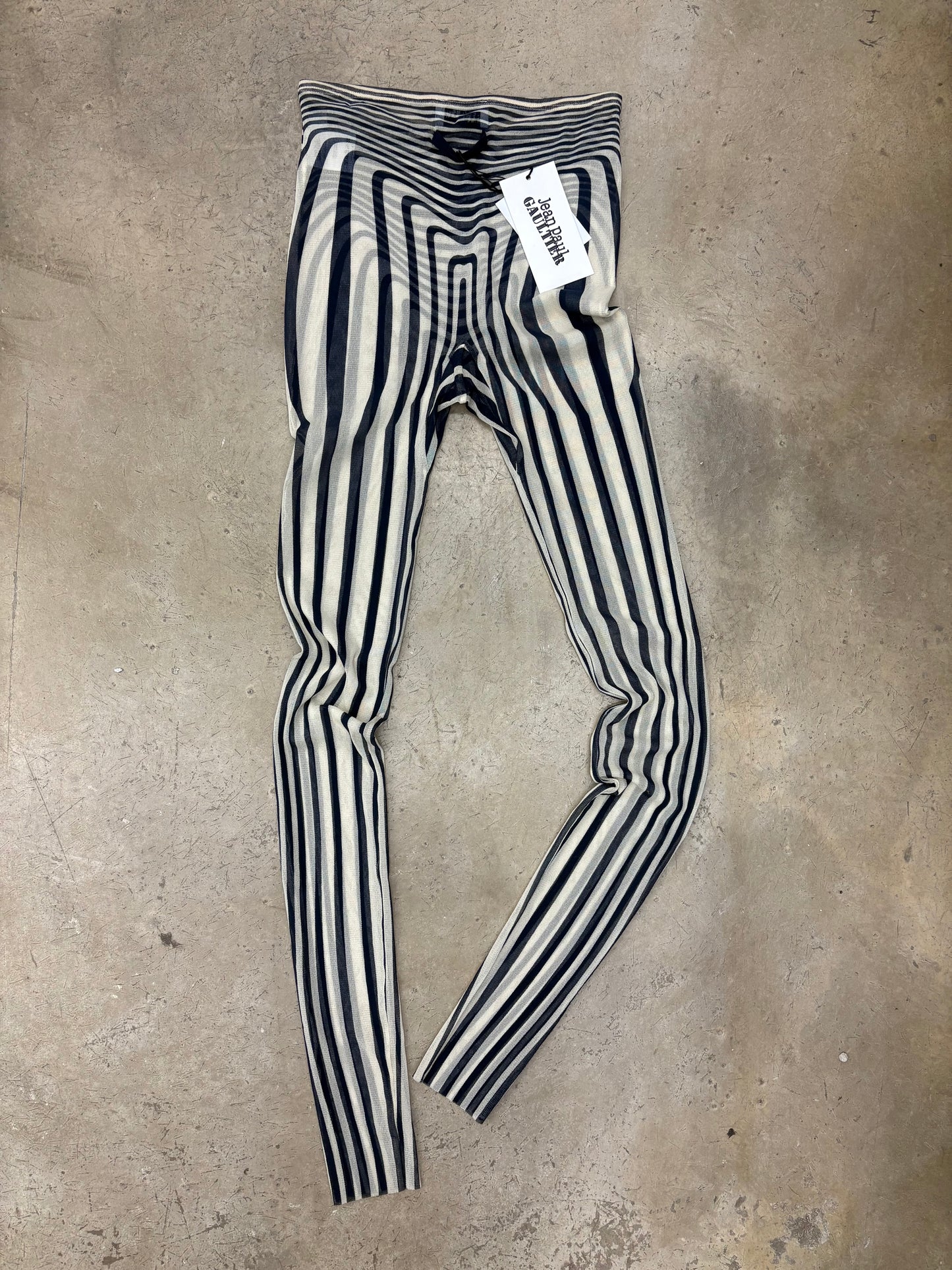 JEAN PAUL GAULTIER MESH LEGGINGS (XS)