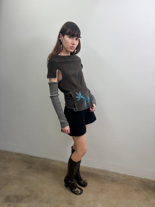 COP COPINE FLEECE TOP (M)