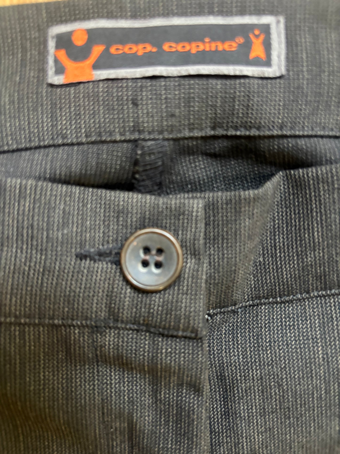 COP COPINE WOOL CROPPED PANTS (S)