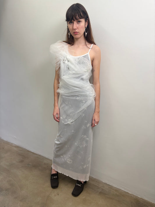 UPCYCLED CLOUD DRESS (S/M)