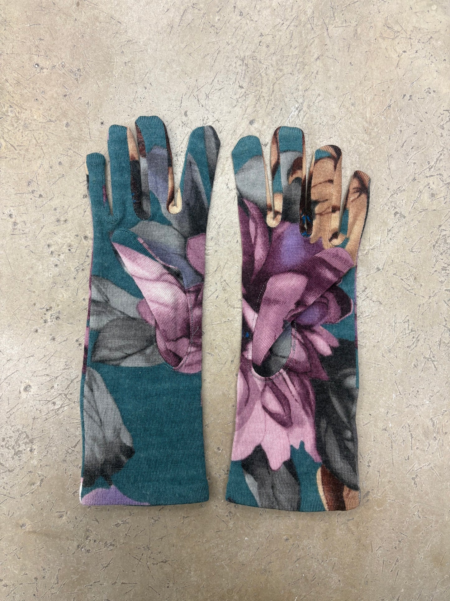 DOLCE&GABBANA WOOL GLOVES (M)