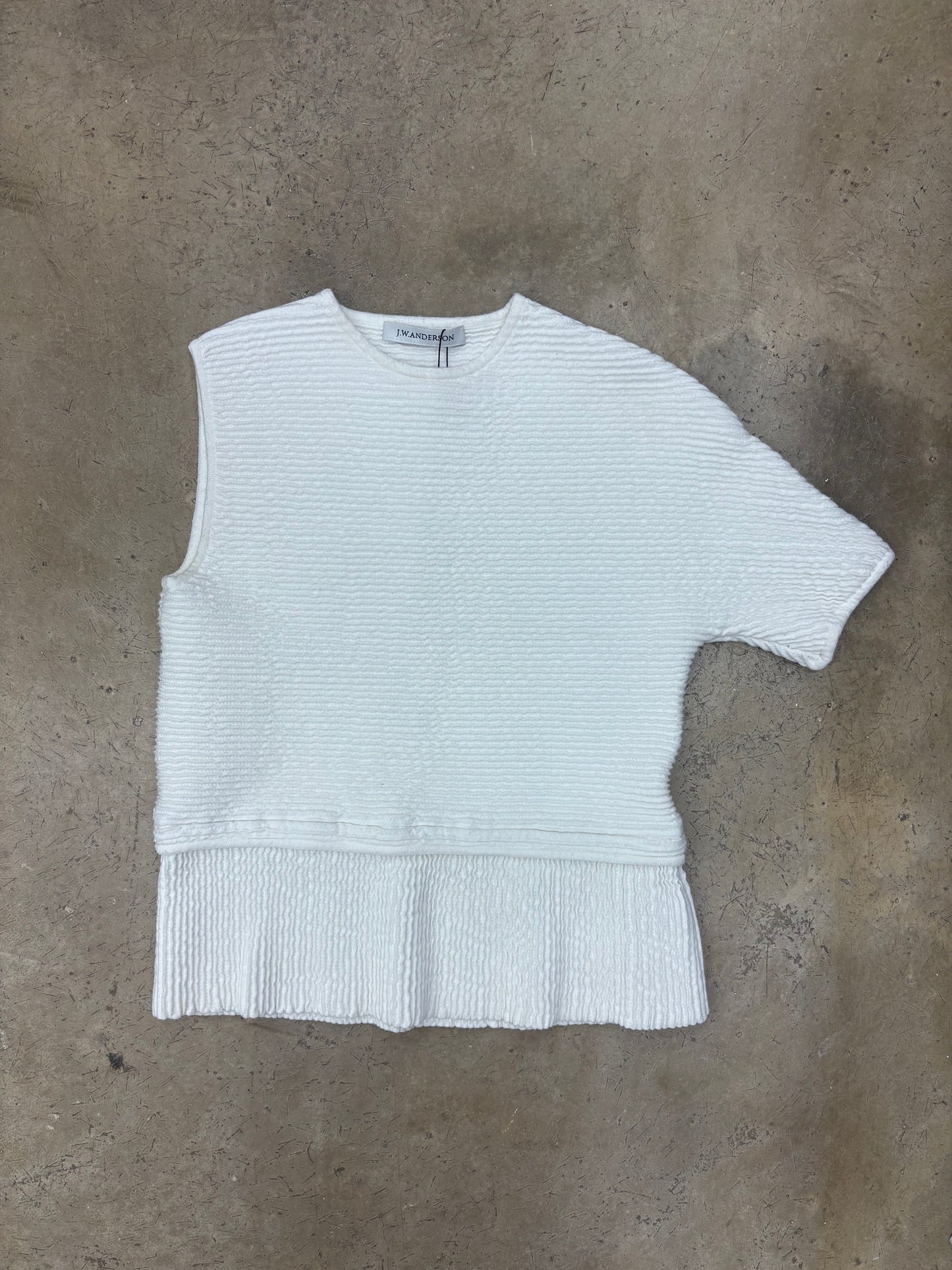 J.W.ANDERSON ASYMMETRICAL TOP (S)