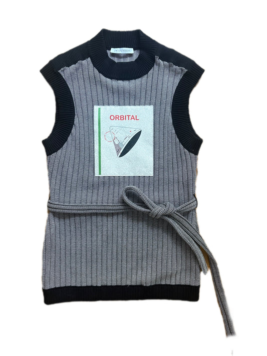J.W.ANDERSON ORBITAL KNIT VEST (M)
