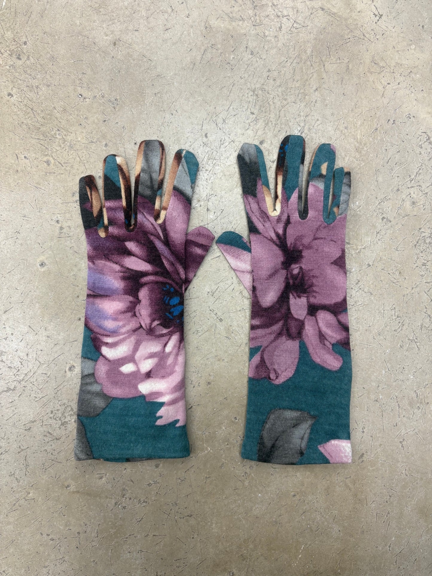 DOLCE&GABBANA WOOL GLOVES (M)