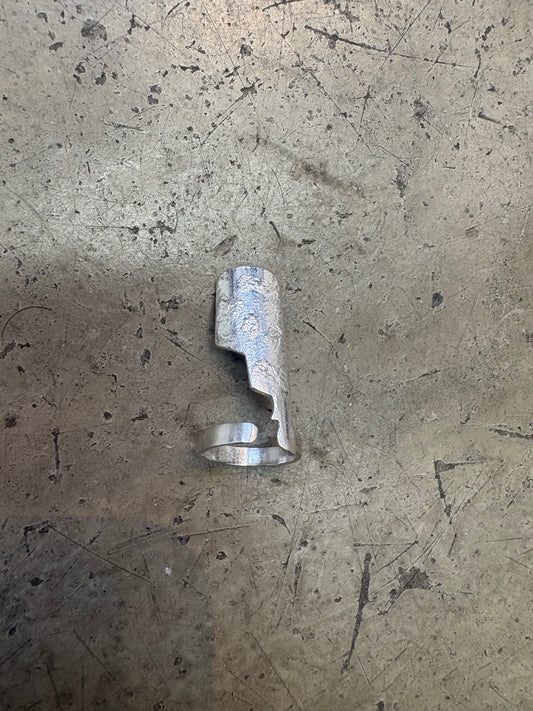 NAIL RING STERLING SILVER