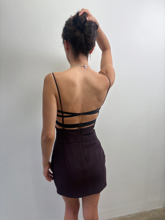 NENSI DOJAKA LINGERIE DRESS (XS)