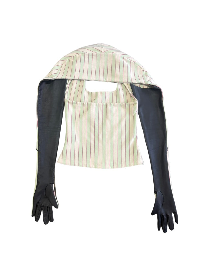 SUNNEI RUNWAY GLOVE DETAIL TOP (S)
