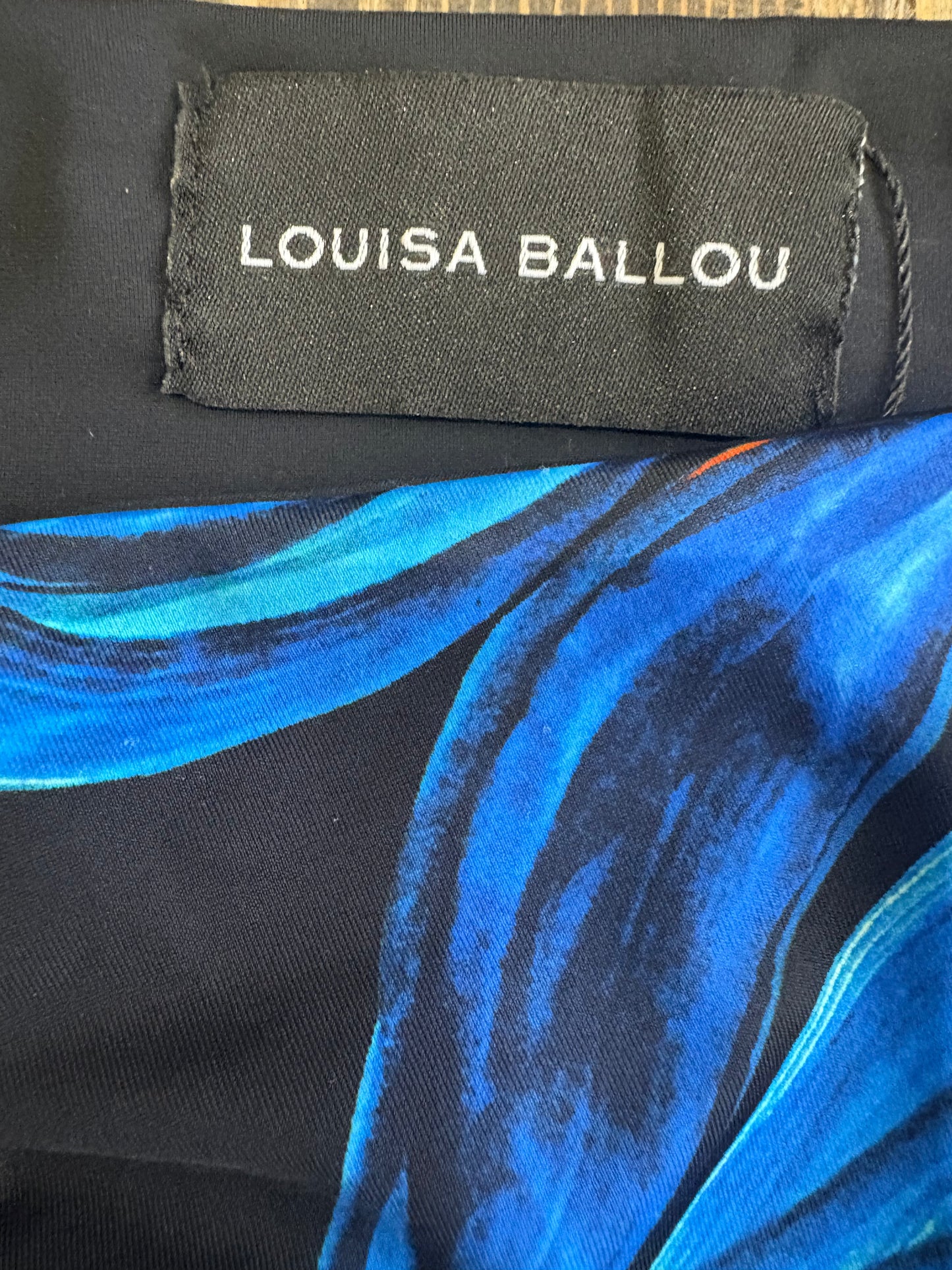 LOUISA BALLOU FLORAL MINI SKIRT (S)