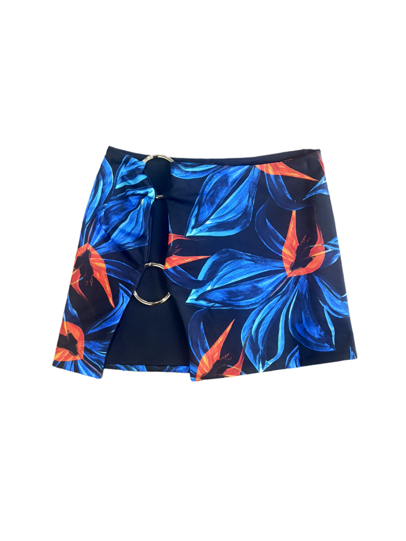 LOUISA BALLOU FLORAL MINI SKIRT (S)
