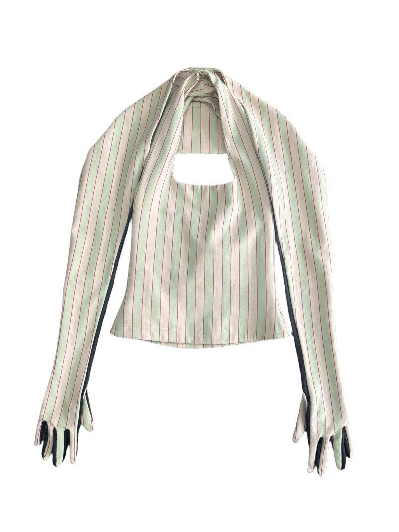 SUNNEI RUNWAY GLOVE DETAIL TOP (S)