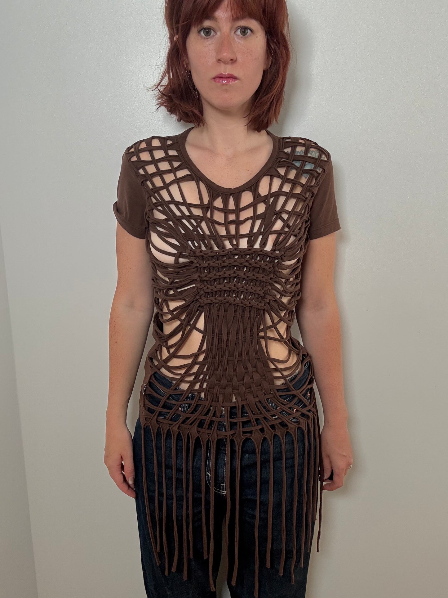 JEAN'S PAUL GAULTIER MACRAME TEE (S)
