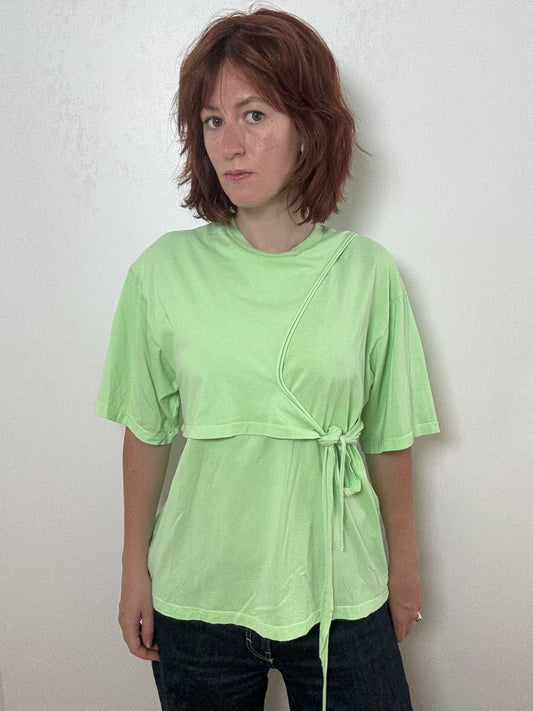 OTTOLINGER NEON GREEN TEE (S)