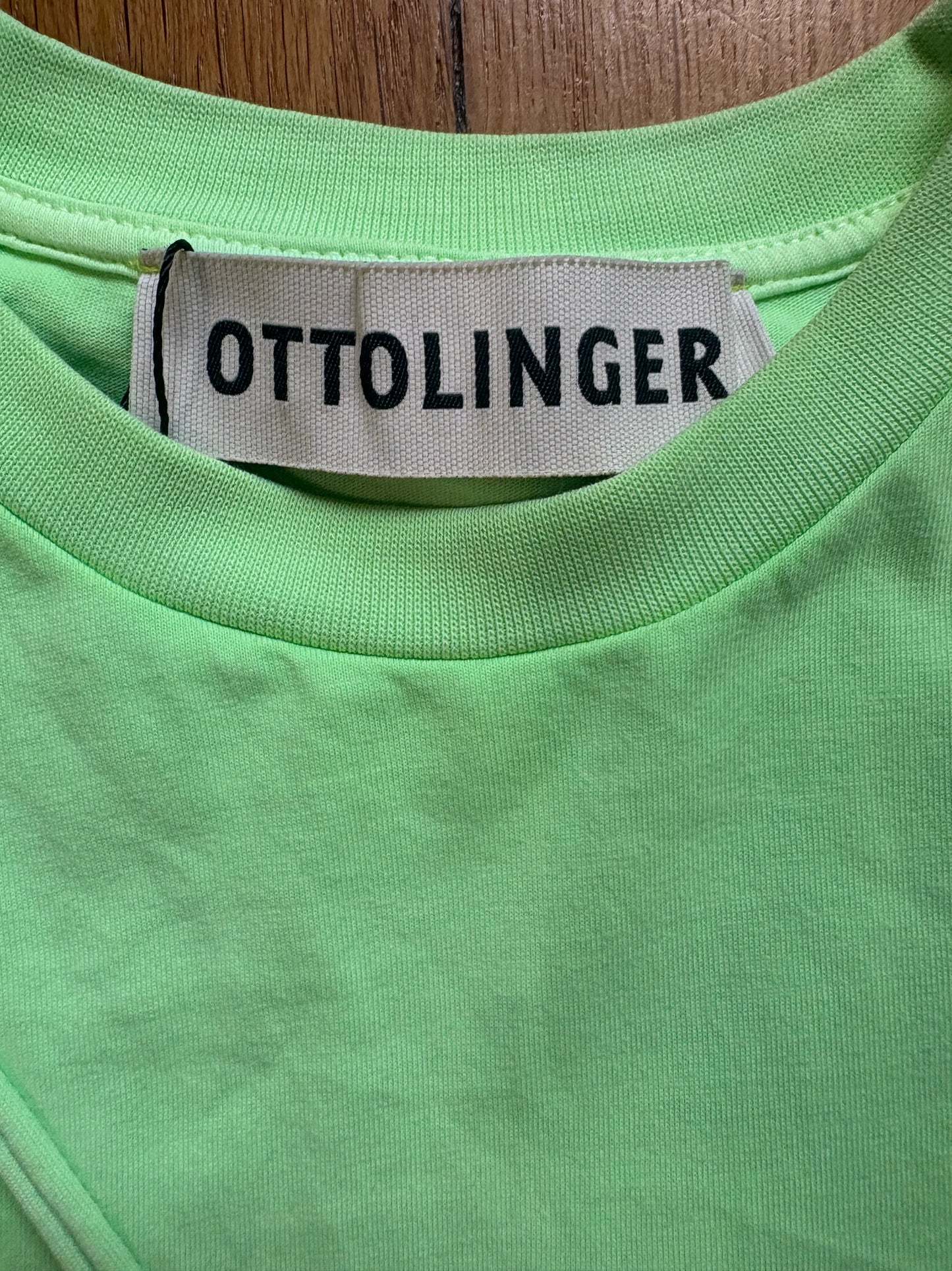 OTTOLINGER NEON GREEN TEE (S)