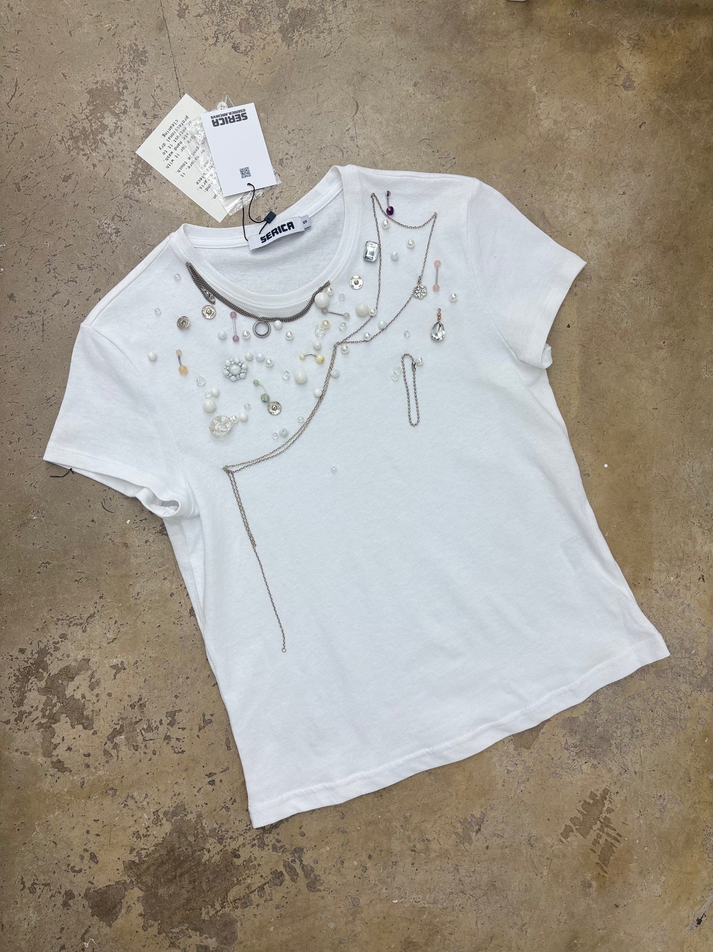 SERICA Upcycled Charms T-Shirt (S)