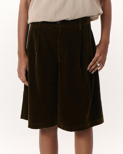 SHORT EN VELOURS
